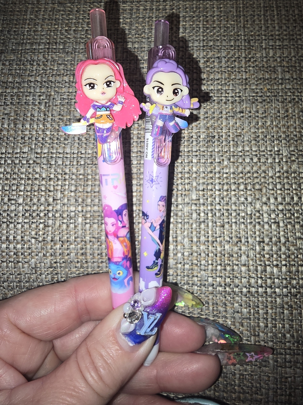 Kpop Girl Character Kids Pens -